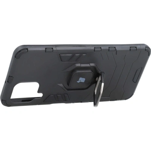 Etui Bizon Case Armor Ring do Samsung Galaxy A22 4G / M22 czarne