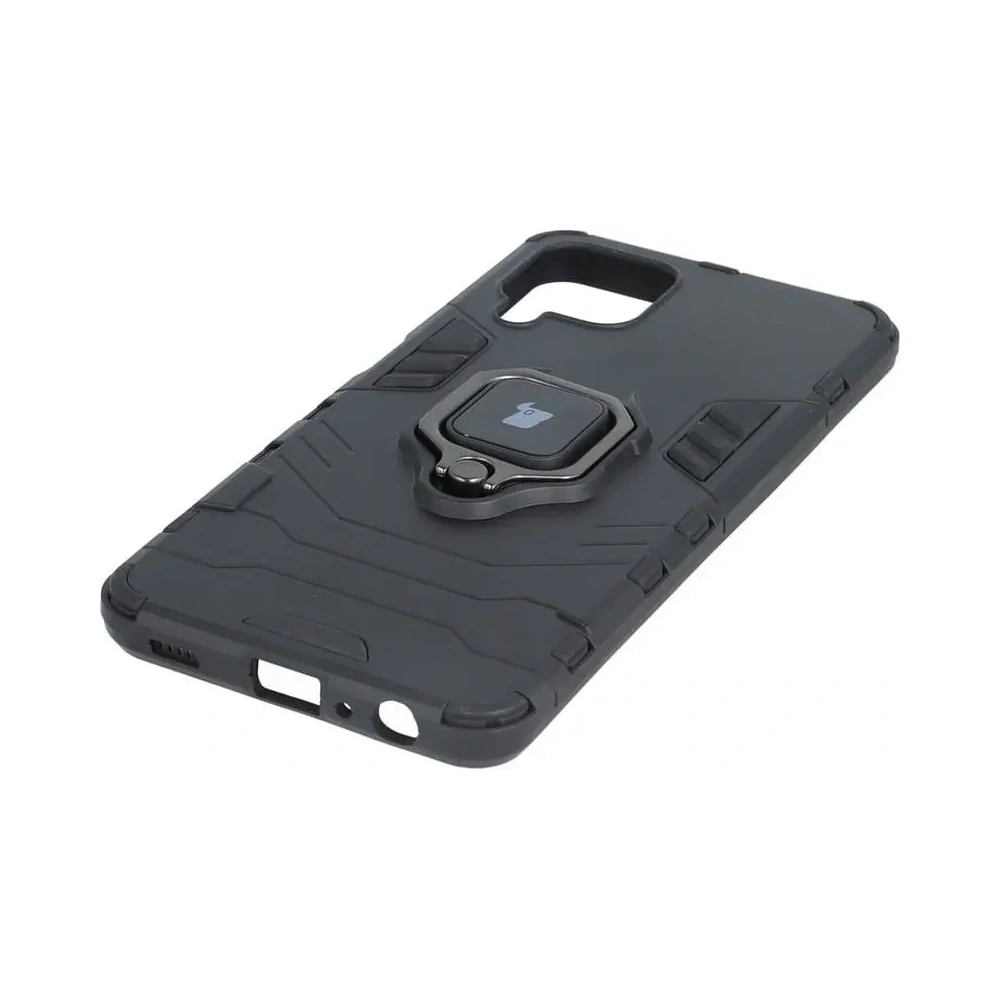 Hurtownia GSM - Etui Bizon Case Armor Ring do Galaxy A22 4G / M22, czarne - BIZ7590 - {ean13} - Hurt