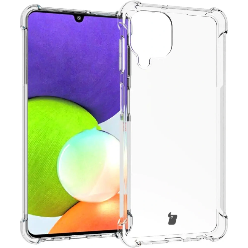 Wholesale Bizon Case Clear Pack case + 2x screen glass + lens glass Samsung Galaxy A22 4G / M22 clear - BIZ7591 - {ean13} - Hurt