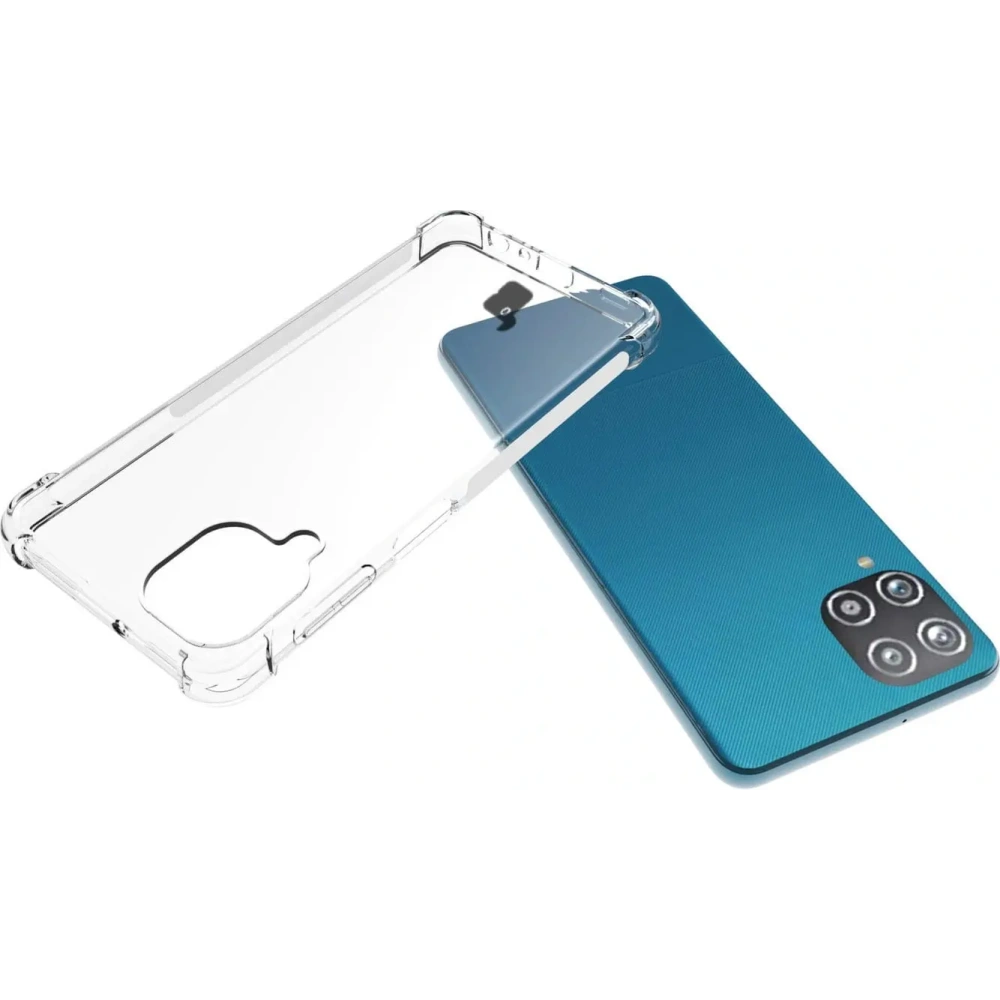 Hurtownia GSM - Etui + 2x szkło na ekran + szkło na obiektyw Bizon Case Clear Pack do Samsung Galaxy A22 4G / M22 przezroczyste - BIZ7591 - {ean13} - Hurt