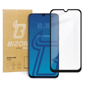 Hurtownia GSM - Szkło hartowane Bizon Glass Edge do Galaxy M31, czarne - BIZ7593 - {ean13} - Hurt