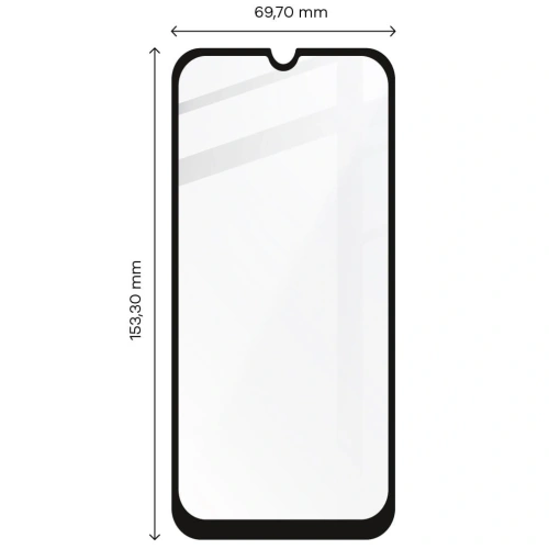 2x szkło hartowane Bizon Glass Edge + ochrona na obiektyw Samsung Galaxy M31 czarne
