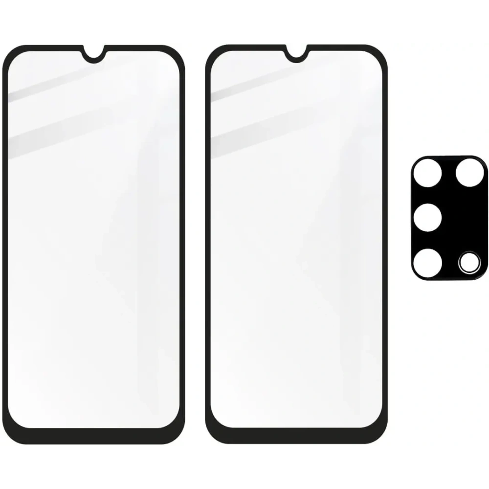 Hurtownia GSM - Bizon Glass Edge 2x sticlă temperată + protecție pentru obiectiv Samsung Galaxy M31 negru - BIZ7594 - {ean13} - Hurt