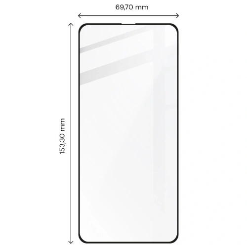 Szkło hartowane Bizon Glass Edge do Samsung Galaxy M31s czarne