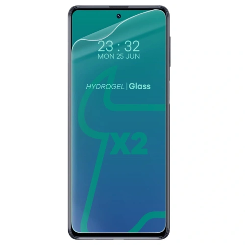 Folia hydrożelowa na ekran Bizon Glass Hydrogel Samsung Galaxy M31s [2 PACK]
