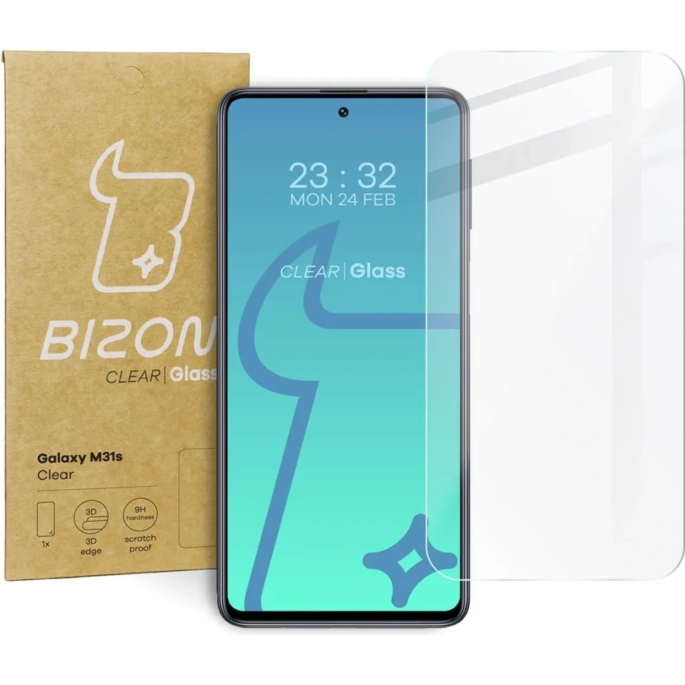 Wholesale Bizon Glass Clear 2 Samsung Galaxy M31s - BIZ7597 - {ean13} - Hurt