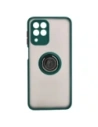 Wholesale Bizon Case Hybrid Ring Samsung Galaxy M33 5G smoky with a dark green frame - BIZ7599 - {ean13} - Hurt