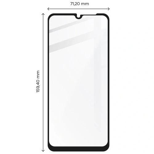 Szkło hartowane Bizon Glass Edge 2 do Samsung Galaxy M33 5G czarne