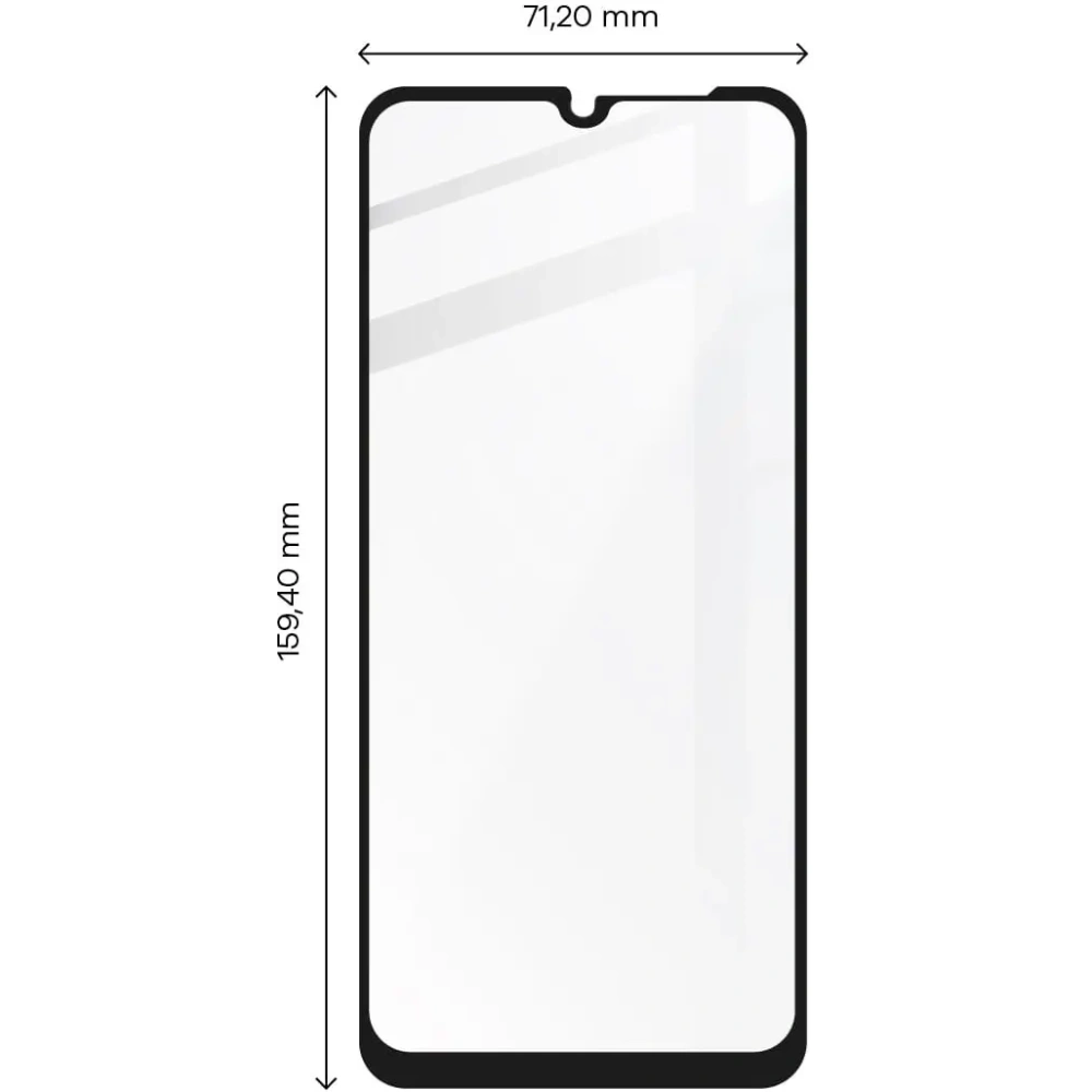 Bizon Glass Edge 2 Samsung Galaxy M33 5G schwarz