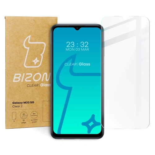 Szkło hartowane Bizon Glass Clear 2 do Samsung Galaxy M33 5G