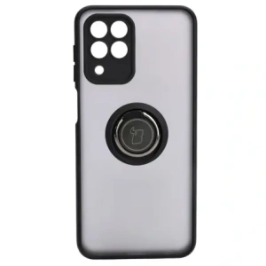 Hurtownia GSM - Etui z uchwytem na palec Bizon Case Hybrid Ring do Samsung Galaxy M33 5G kouřové s černým rámem - BIZ1330 - {ean13} - Hurt