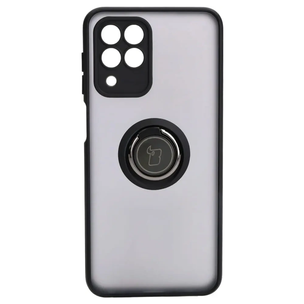 Wholesale Bizon Case Hybrid Ring Samsung Galaxy M33 5G smoky with a black frame - BIZ1330 - {ean13} - Hurt