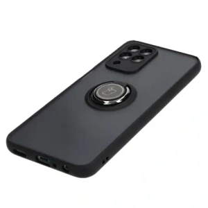 Hurtownia GSM - Etui z uchwytem na palec Bizon Case Hybrid Ring do Samsung Galaxy M33 5G kouřové s černým rámem - BIZ1330 - {ean13} - Hurt