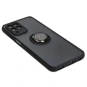 Hurtownia GSM - Etui z uchwytem na palec Bizon Case Hybrid Ring do Samsung Galaxy M33 5G kouřové s černým rámem - BIZ1330 - {ean13} - Hurt