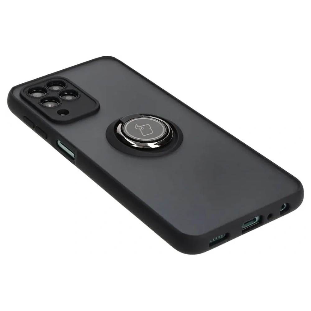 Wholesale Bizon Case Hybrid Ring Samsung Galaxy M33 5G smoky with a black frame - BIZ1330 - {ean13} - Hurt