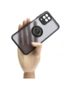 Hurtownia GSM - Etui z uchwytem na palec Bizon Case Hybrid Ring do Samsung Galaxy M33 5G kouřové s černým rámem - BIZ1330 - {ean13} - Hurt
