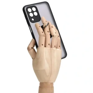 Hurtownia GSM - Etui z uchwytem na palec Bizon Case Hybrid Ring do Samsung Galaxy M33 5G kouřové s černým rámem - BIZ1330 - {ean13} - Hurt