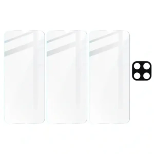 Hurtownia GSM - 3x Sklo na displej + sklo na fotoaparát BIZON Clear 2 do Samsung Galaxy M33 5G - BIZ1331 - {ean13} - Hurt