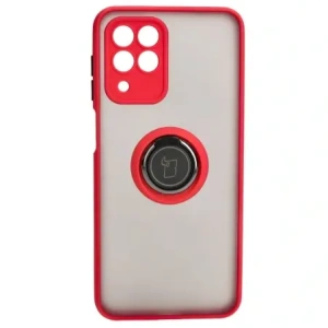 Hurtownia GSM - Bizon Case Hybrid Ring Samsung Galaxy M33 5G rauchig mit rotem Rahmen - BIZ1341 - {ean13} - Hurt