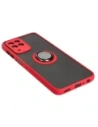 Wholesale Bizon Case Hybrid Ring Samsung Galaxy M33 5G smoky with a red frame - BIZ1341 - {ean13} - Hurt