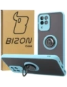 Hurtownia GSM - Bizon Case Hybrid Ring Samsung Galaxy M33 5G fumuriu cu un cadru albastru deschis - BIZ1342 - {ean13} - Hurt