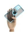 Hurtownia GSM - Bizon Case Hybrid Ring Samsung Galaxy M33 5G fumuriu cu un cadru albastru deschis - BIZ1342 - {ean13} - Hurt