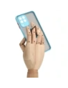 Hurtownia GSM - Bizon Case Hybrid Ring Samsung Galaxy M33 5G fumuriu cu un cadru albastru deschis - BIZ1342 - {ean13} - Hurt