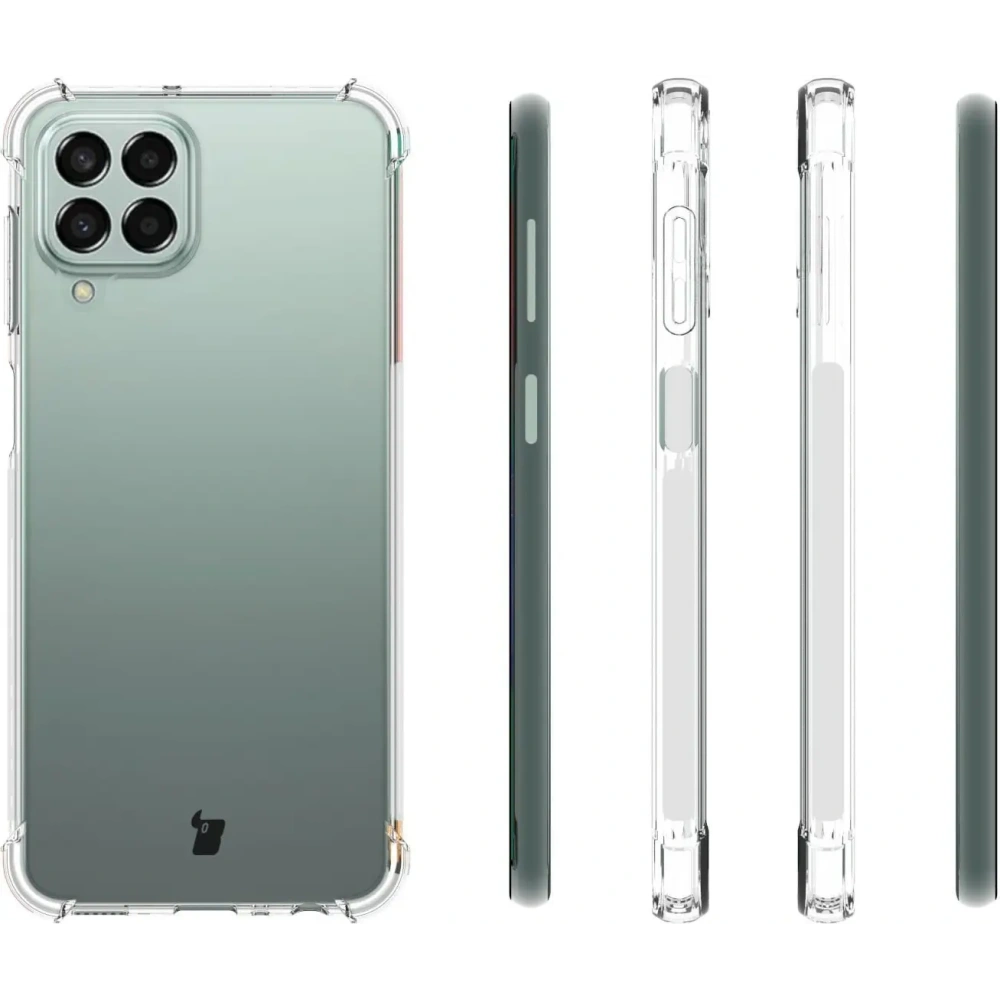 Wholesale Bizon Case Clear Pack case + 2x screen glass + lens glass Samsung Galaxy M33 5G clear - BIZ1344 - {ean13} - Hurt