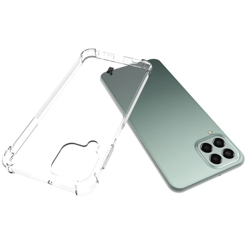 Etui + 2x szkło na ekran + obiektyw Bizon Case Clear Pack do Samsung Galaxy M33 5G przezroczyste