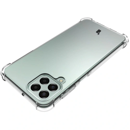 Etui + 2x szkło na ekran + obiektyw Bizon Case Clear Pack do Samsung Galaxy M33 5G przezroczyste