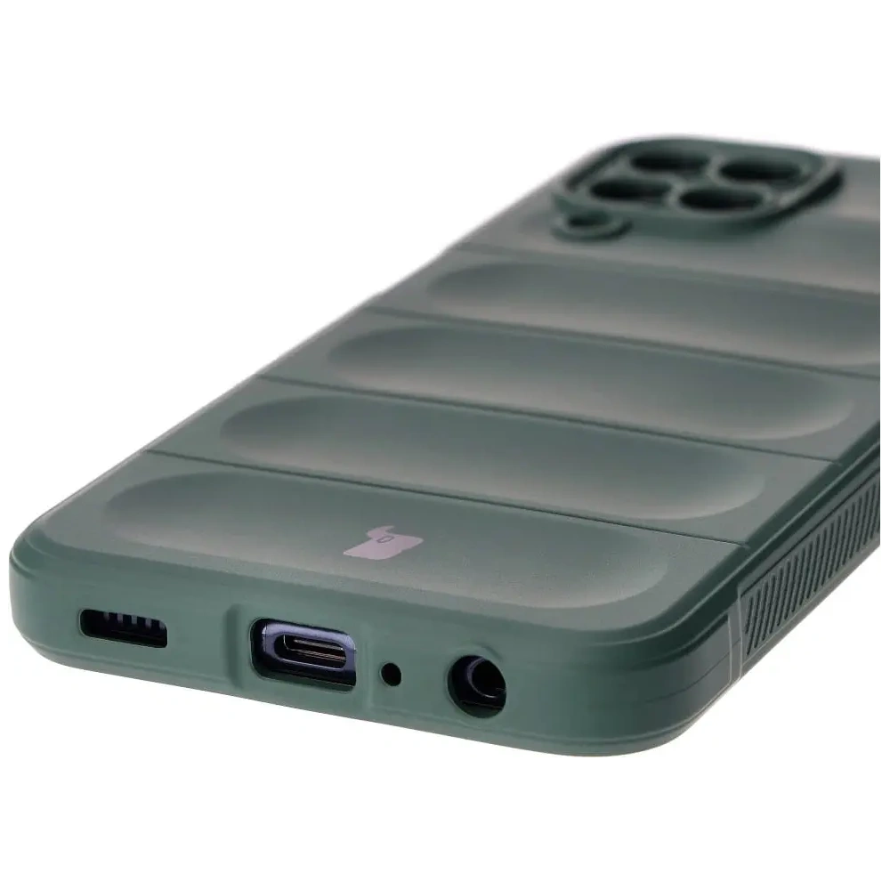 Pancerne etui Bizon Case Tur do Galaxy M33 5G, ciemnozielone
