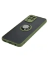 Wholesale Bizon Case Hybrid Ring Samsung Galaxy M33 5G smoky with a green frame - BIZ1346 - {ean13} - Hurt