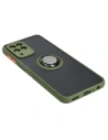 Wholesale Bizon Case Hybrid Ring Samsung Galaxy M33 5G smoky with a green frame - BIZ1346 - {ean13} - Hurt