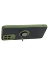 Hurtownia GSM - Bizon Case Hybrid Ring Samsung Galaxy M33 5G rauchig mit grünem Rahmen - BIZ1346 - {ean13} - Hurt