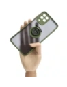 Hurtownia GSM - Bizon Case Hybrid Ring Samsung Galaxy M33 5G rauchig mit grünem Rahmen - BIZ1346 - {ean13} - Hurt