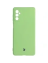 Bizon Case Silikon Samsung Galaxy M52 hellgrün