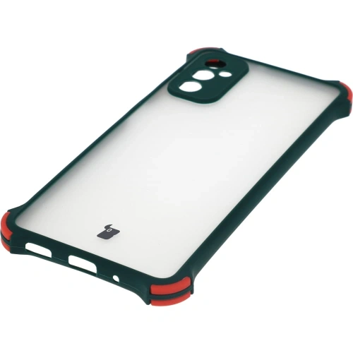 Etui Bizon Case AntiShock Hybrid do Samsung Galaxy M52 ciemnozielone