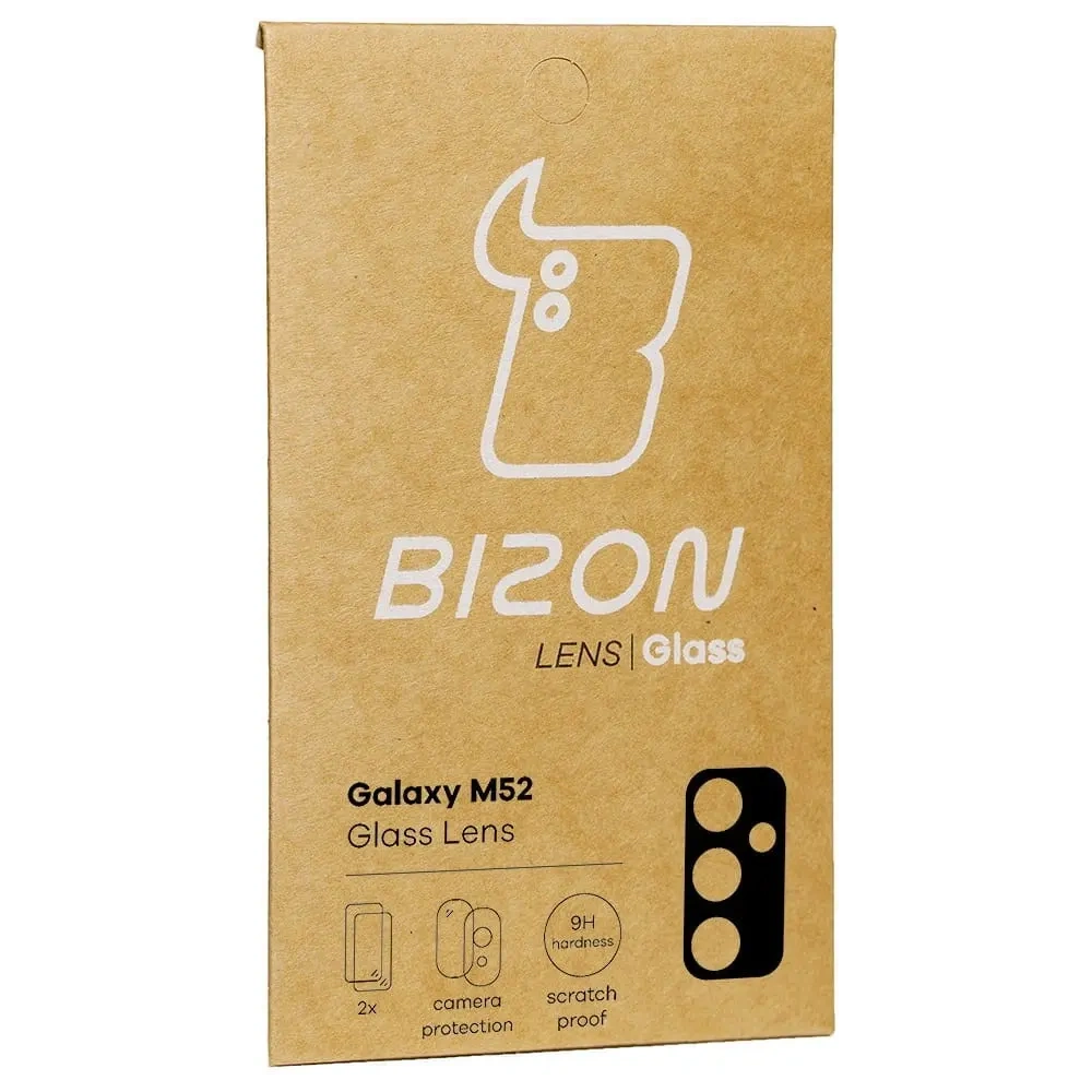 Hurtownia GSM - Sklo na aparát Bizon Glass Lens do Samsung Galaxy M52 [2 PACK] - BIZ1355 - {ean13} - Hurt