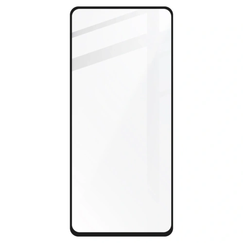 2x szkło hartowane Bizon Glass Edge + ochrona na obiektyw Samsung Galaxy M52 czarne