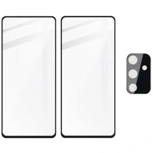 Hurtownia GSM - Bizon Glass Edge 2x edzett üveg + lencsevédő Samsung Galaxy M52 fekete - BIZ7619 - {ean13} - Hurt