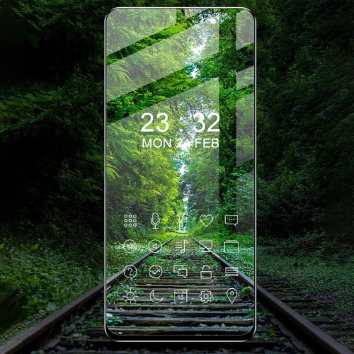 Szkło hartowane Bizon Glass Edge do Samsung Galaxy M52 czarne