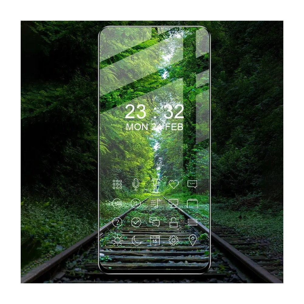 Wholesale Bizon Glass Edge Samsung Galaxy M52 black - BIZ7620 - {ean13} - Hurt