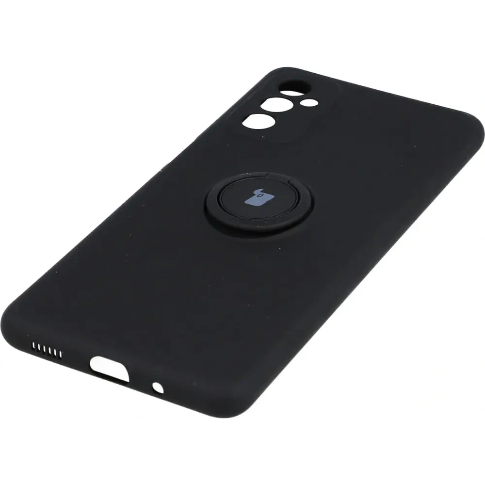 Wholesale Bizon Case Silicone Ring Samsung Galaxy M52 black - BIZ7623 - {ean13} - Hurt