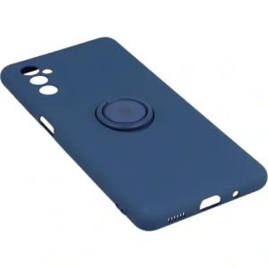 Hurtownia GSM - Bizon Case Szilikon Gyűrű Samsung Galaxy M52 sötétkék - BIZ7624 - {ean13} - Hurt