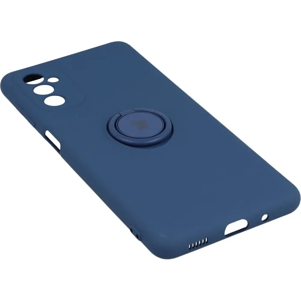 Hurtownia GSM - Bizon Case Szilikon Gyűrű Samsung Galaxy M52 sötétkék - BIZ7624 - {ean13} - Hurt