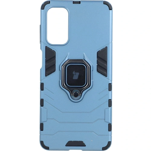 Etui Bizon Case Armor Ring do Samsung Galaxy M52 niebieskie