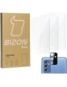 Tvrzené sklo Bizon Glass Clear - 3 ks + objektiv Samsung Galaxy M52