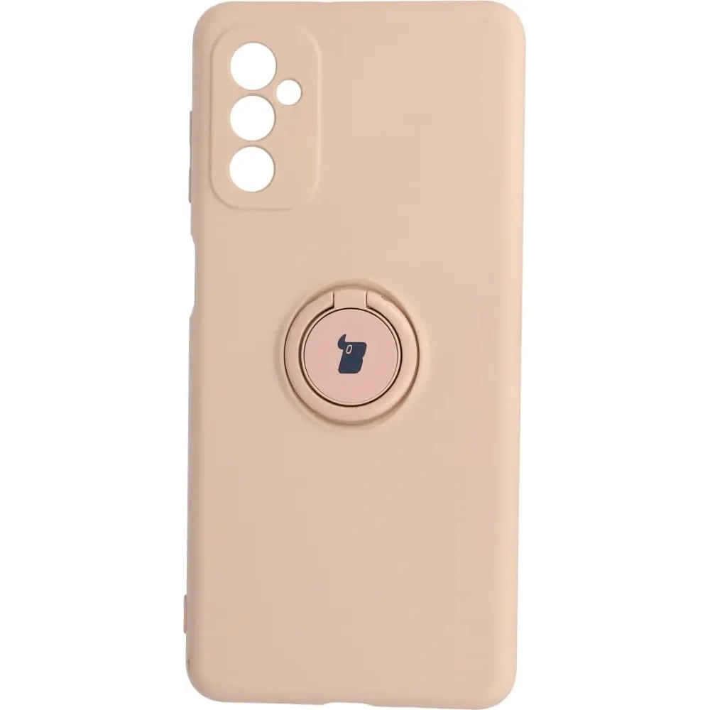 Wholesale Bizon Case Silicone Ring Samsung Galaxy M52 light pink - BIZ7627 - {ean13} - Hurt