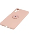Wholesale Bizon Case Silicone Ring Samsung Galaxy M52 light pink - BIZ7627 - {ean13} - Hurt