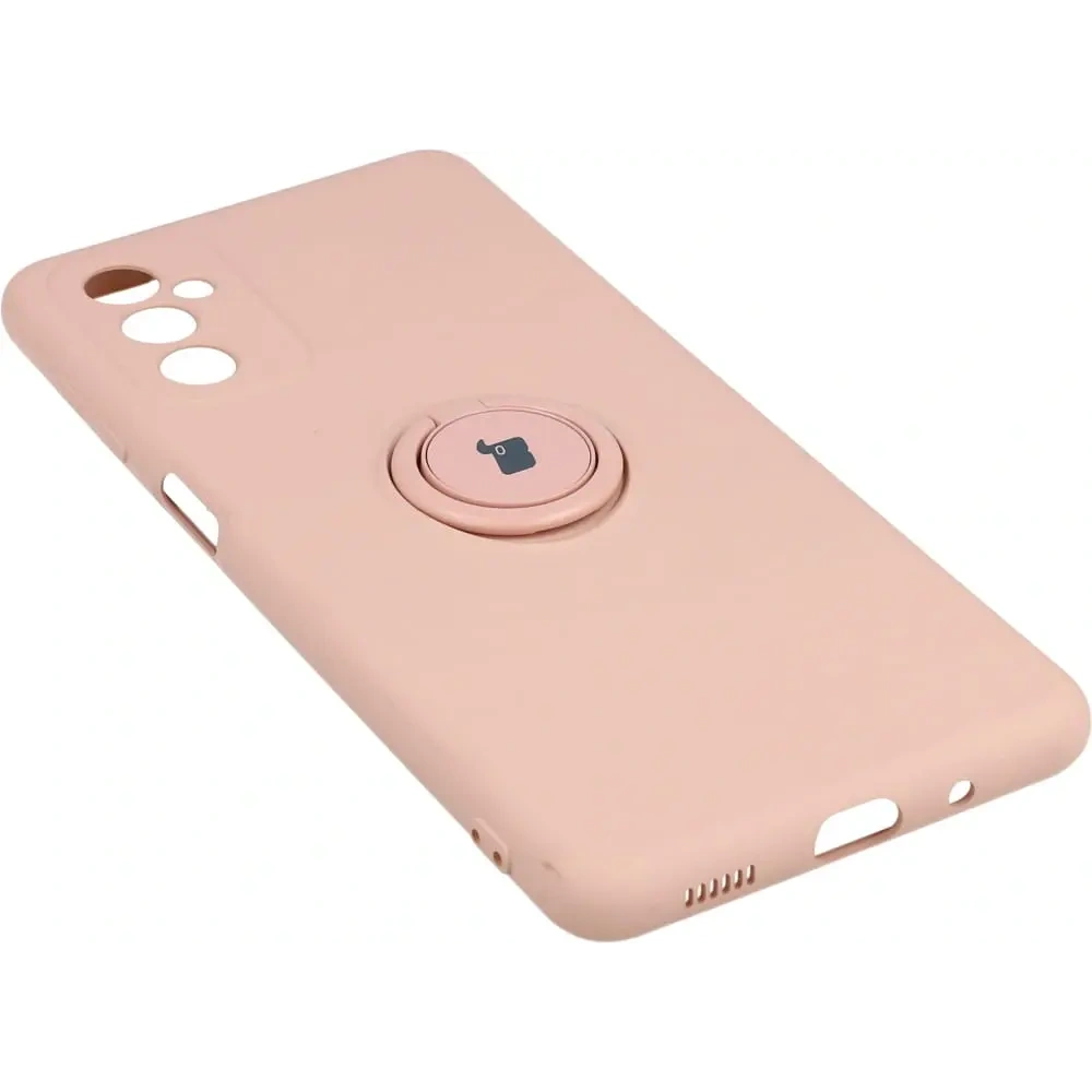 Wholesale Bizon Case Silicone Ring Samsung Galaxy M52 light pink - BIZ7627 - {ean13} - Hurt
